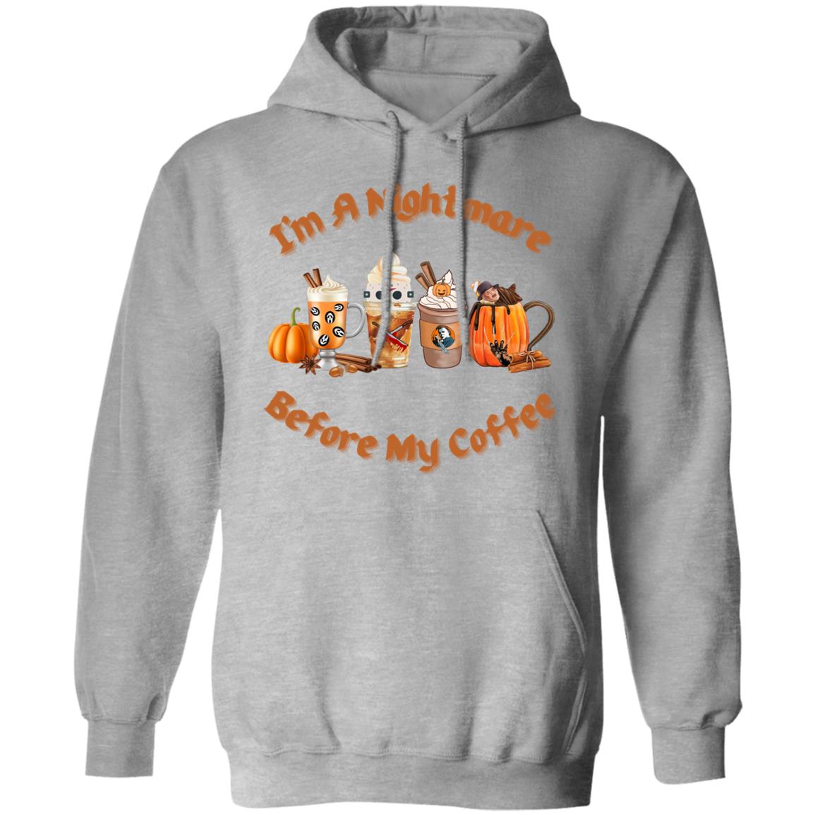 I'm A Nightmare Before Coffee Halloween Hoodie