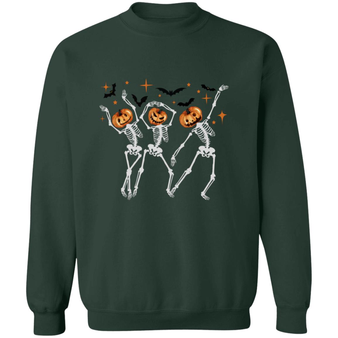 Dancing Skeletons Halloween Sweatshirt