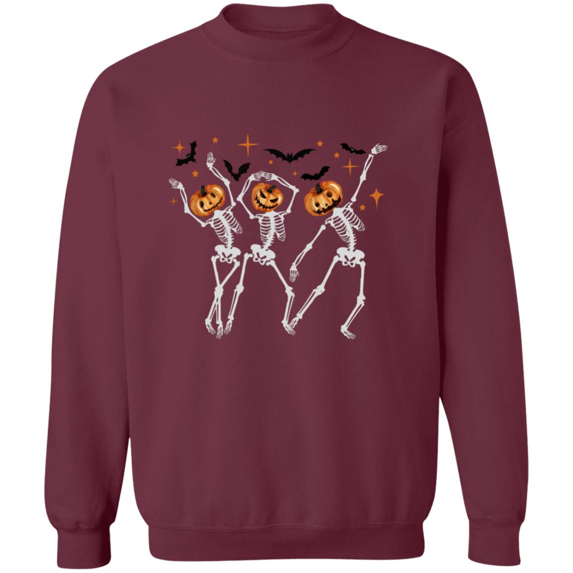 Dancing Skeletons Halloween Sweatshirt