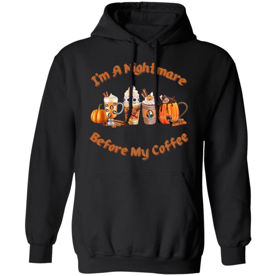 I'm A Nightmare Before Coffee Halloween Hoodie