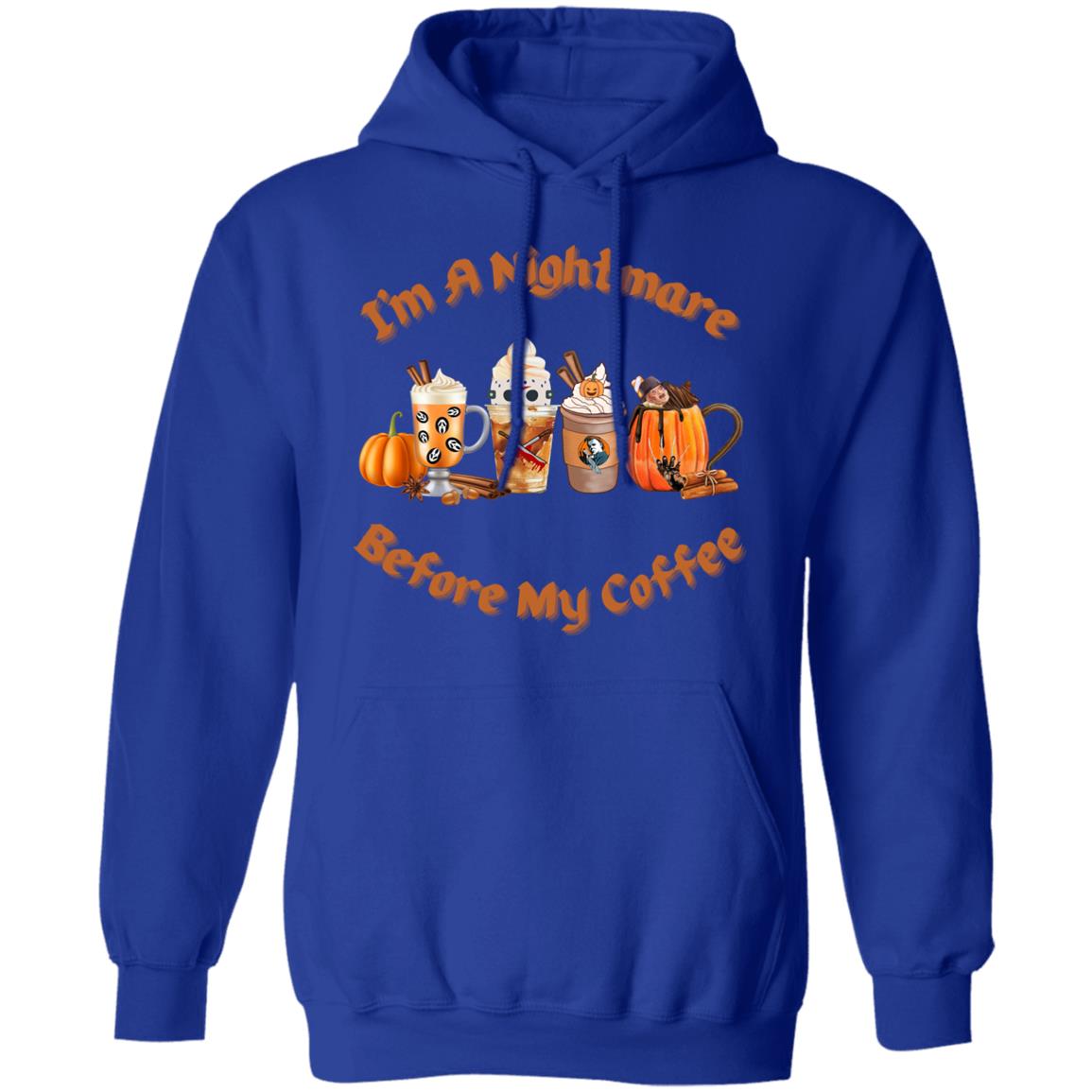 I'm A Nightmare Before Coffee Halloween Hoodie