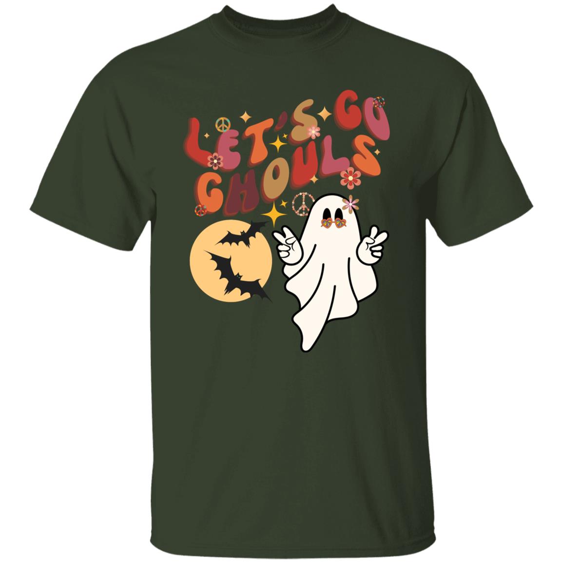 Ler's Go Ghouls Halloween Short Sleeve T-Shirt
