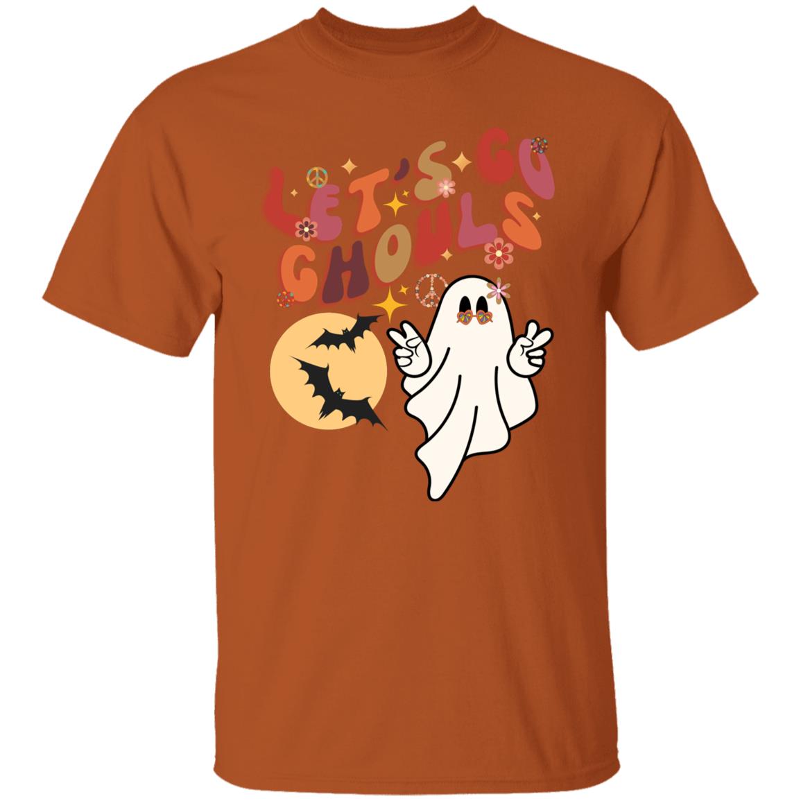 Ler's Go Ghouls Halloween Short Sleeve T-Shirt
