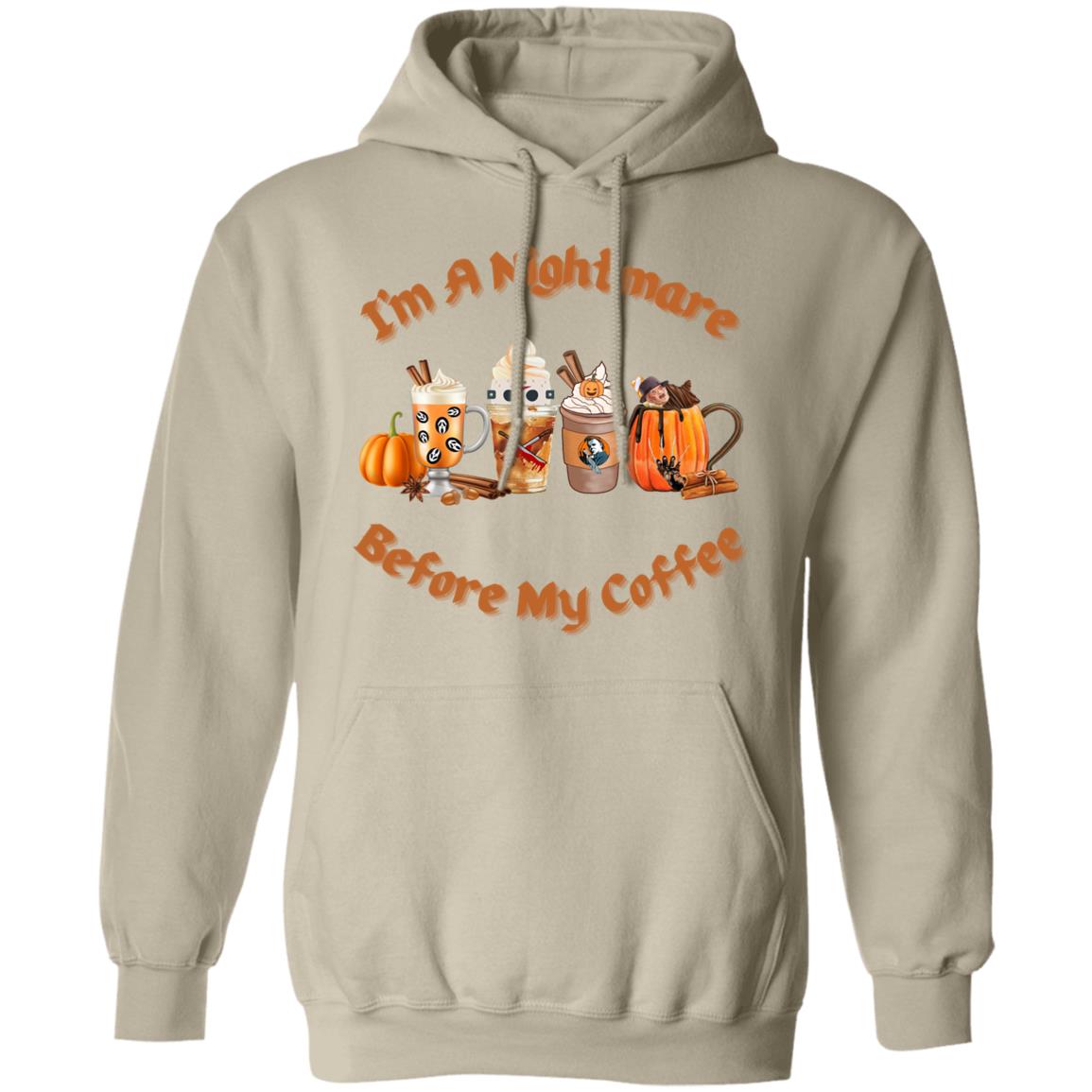 I'm A Nightmare Before Coffee Halloween Hoodie