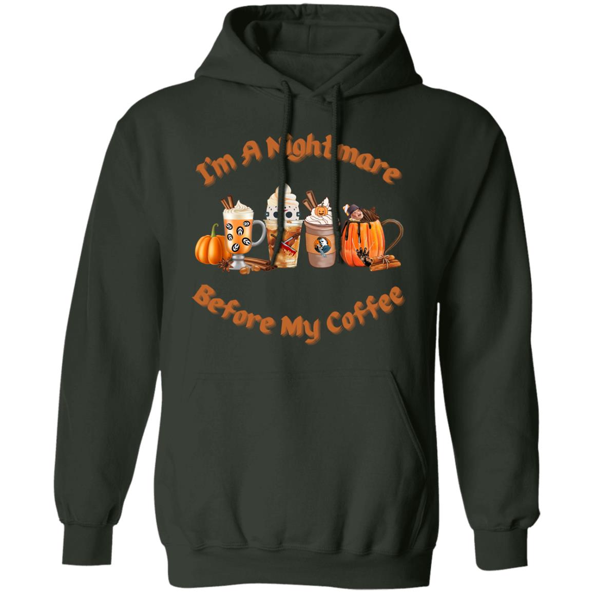 I'm A Nightmare Before Coffee Halloween Hoodie
