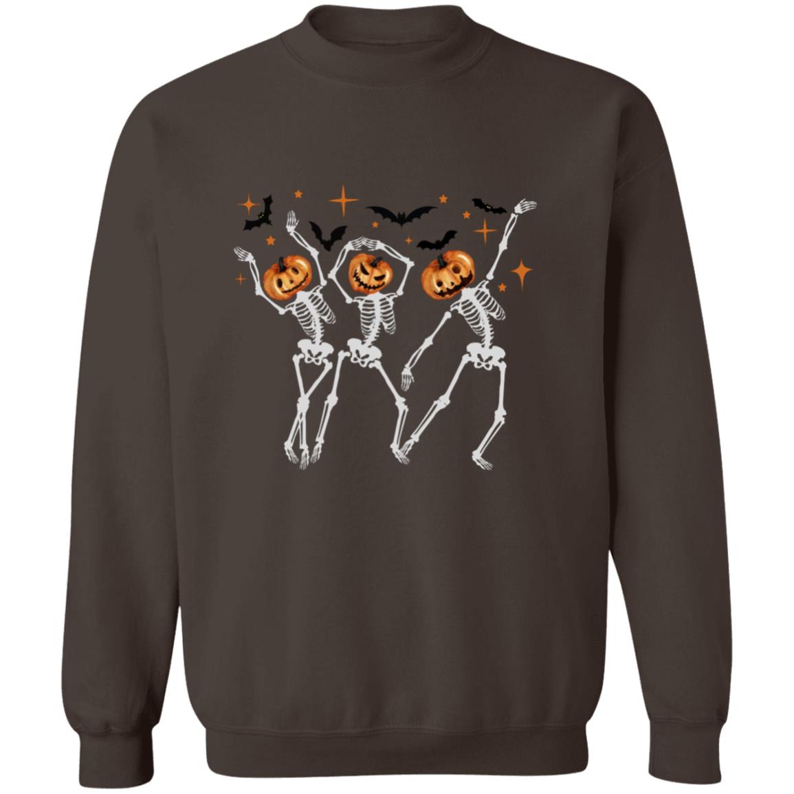 Dancing Skeletons Halloween Sweatshirt