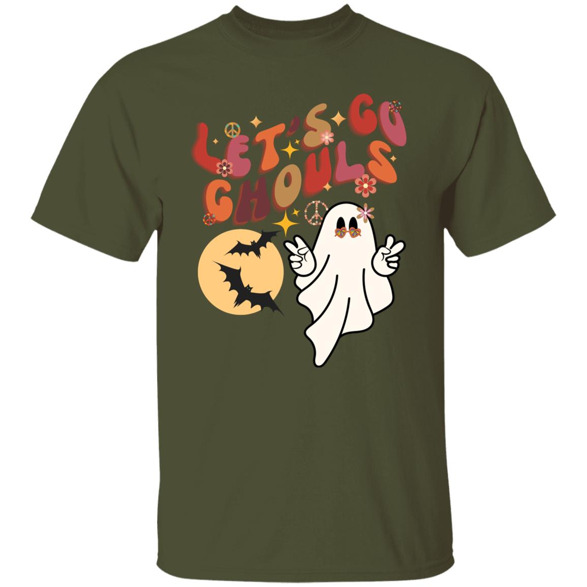 Ler's Go Ghouls Halloween Short Sleeve T-Shirt