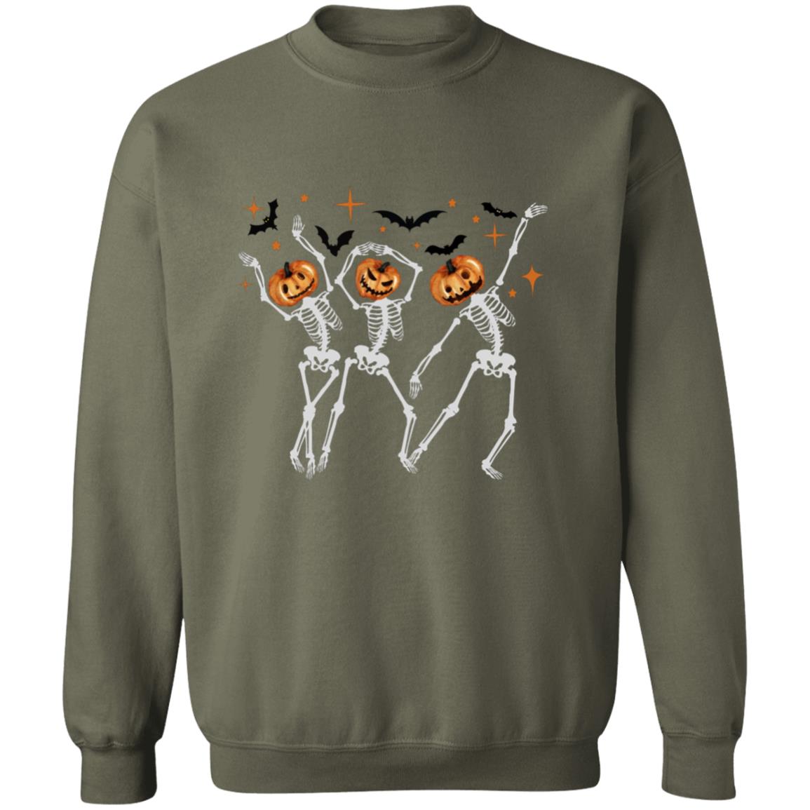 Dancing Skeletons Halloween Sweatshirt