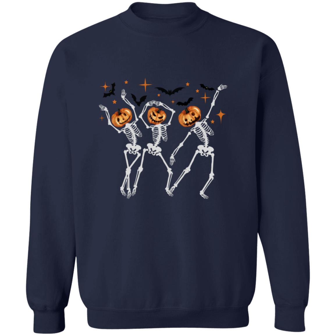 Dancing Skeletons Halloween Sweatshirt