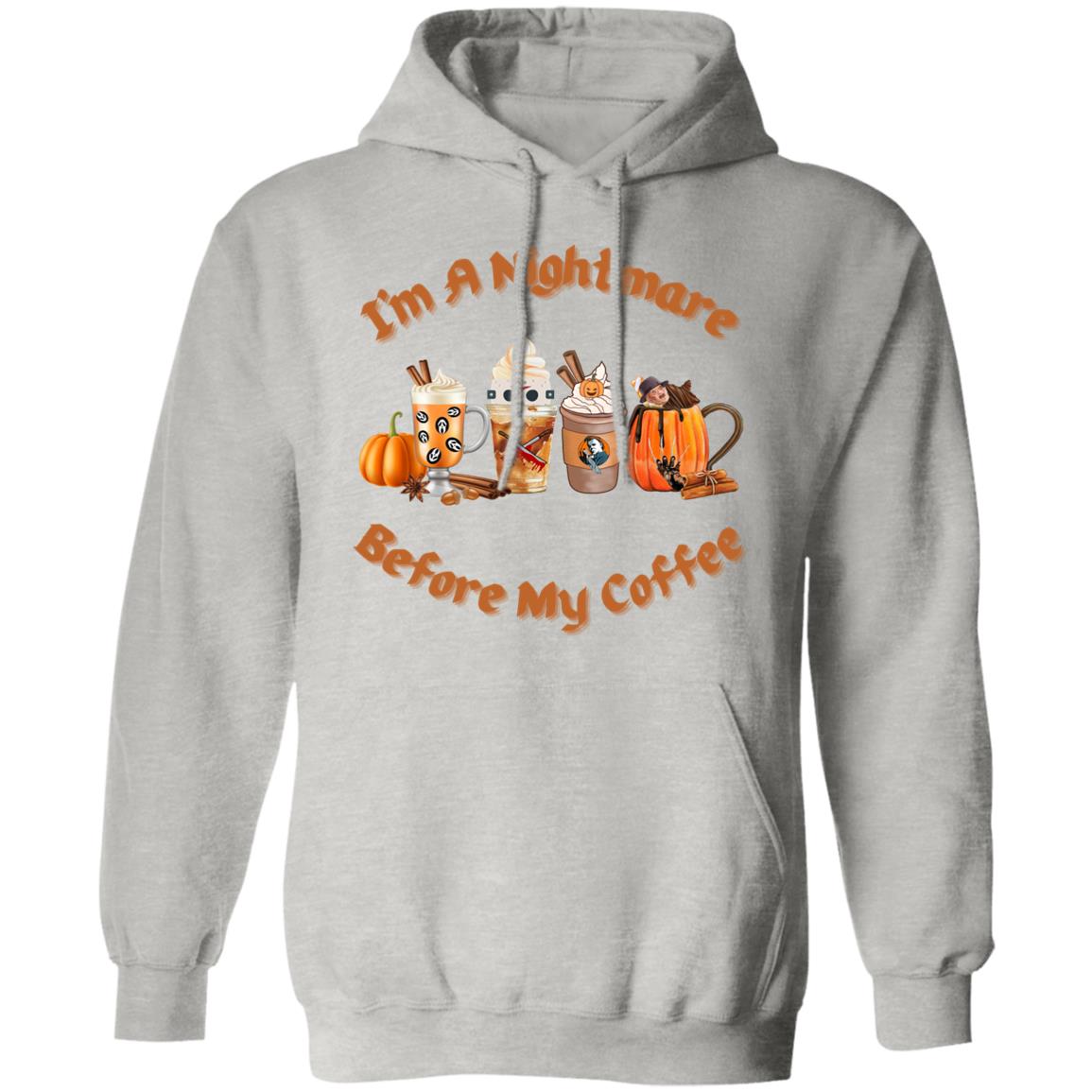 I'm A Nightmare Before Coffee Halloween Hoodie