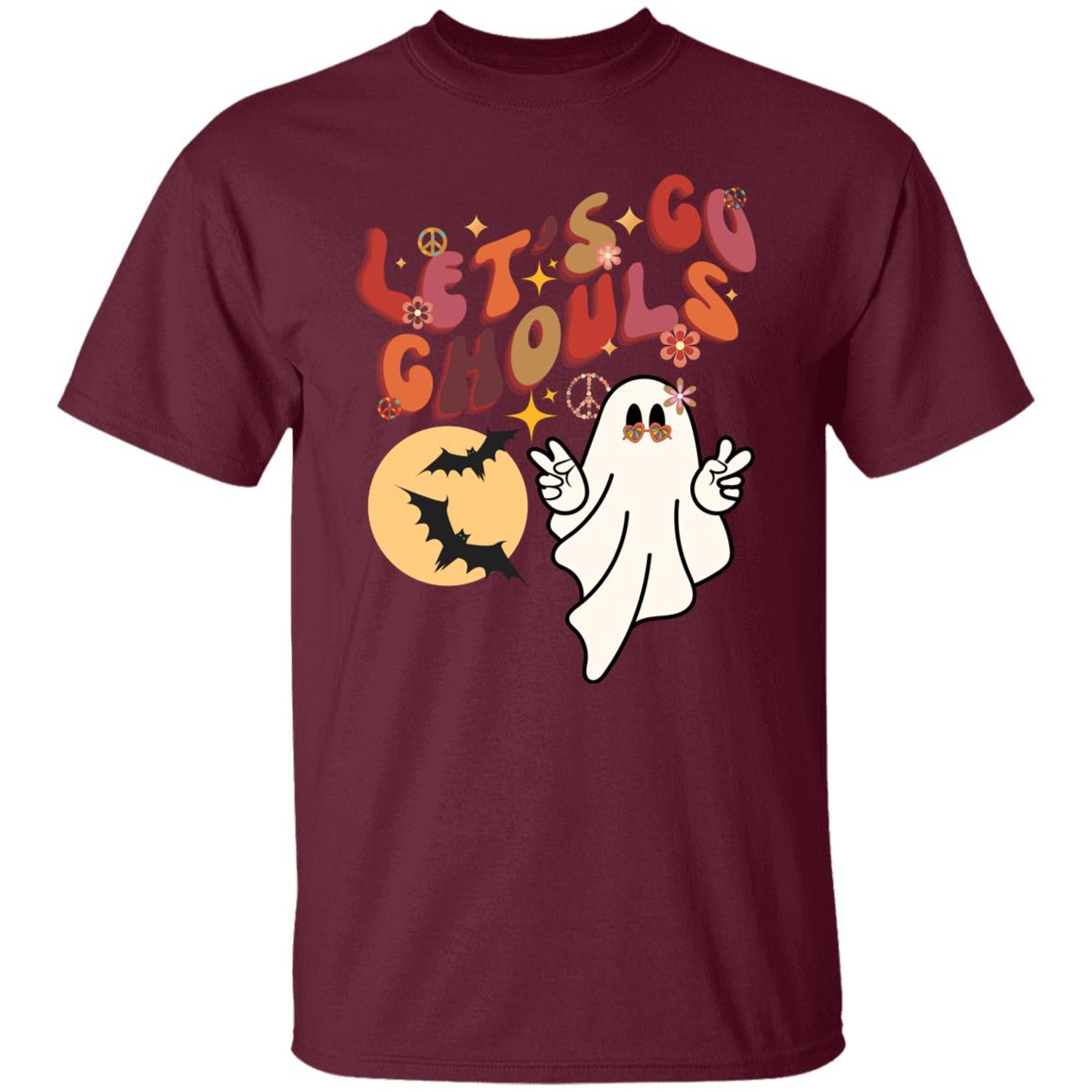 Ler's Go Ghouls Halloween Short Sleeve T-Shirt