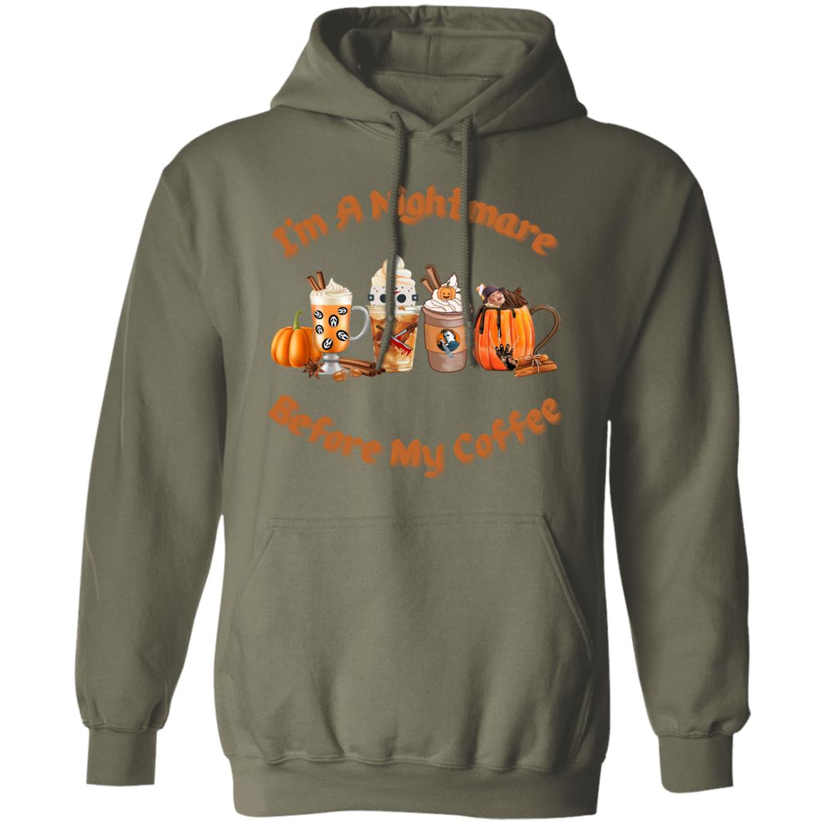 I'm A Nightmare Before Coffee Halloween Hoodie
