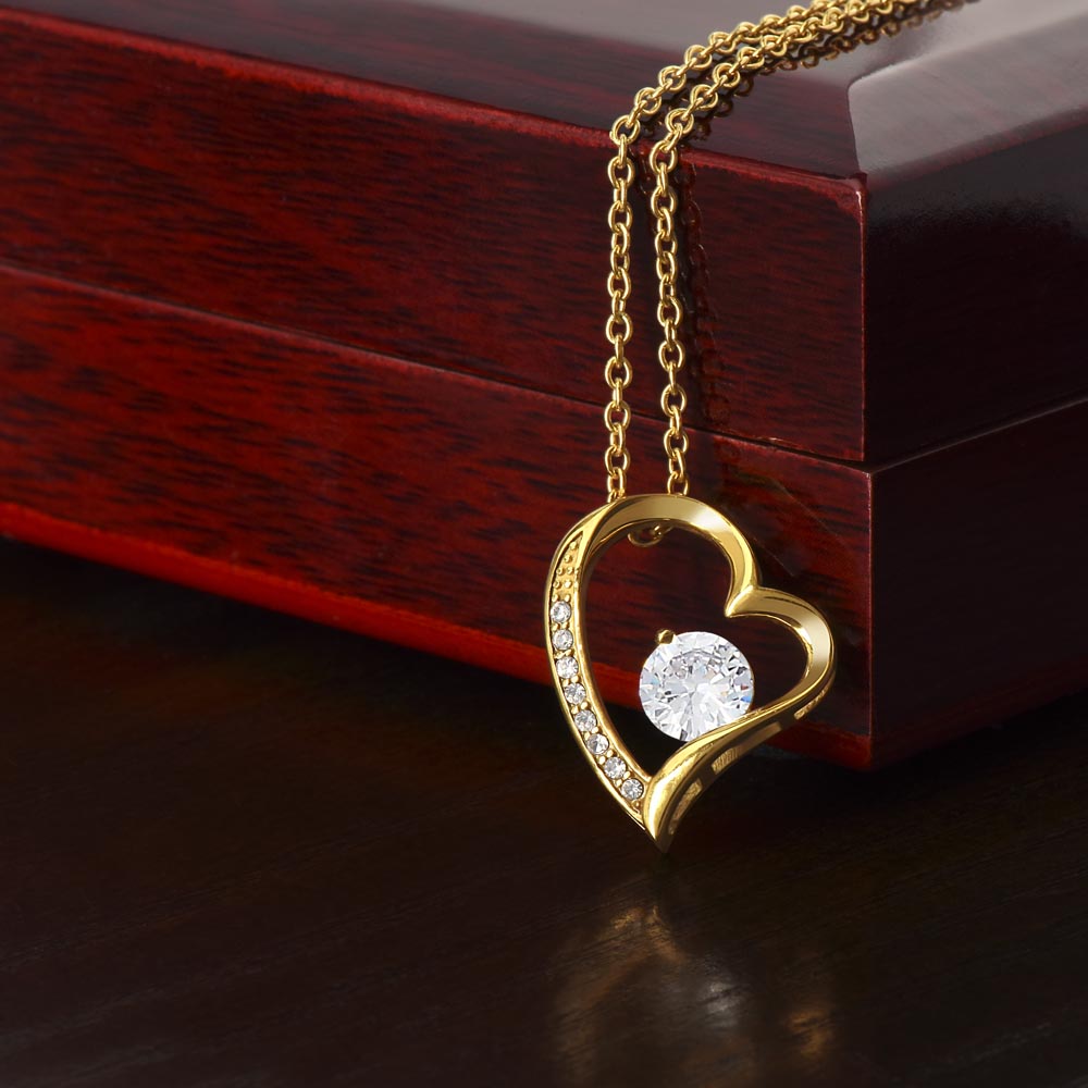 To My Daughter From Dad WB| Forever Love Necklace