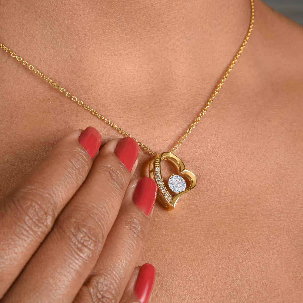 To My Daughter From Mama WB| Forever Love Necklace