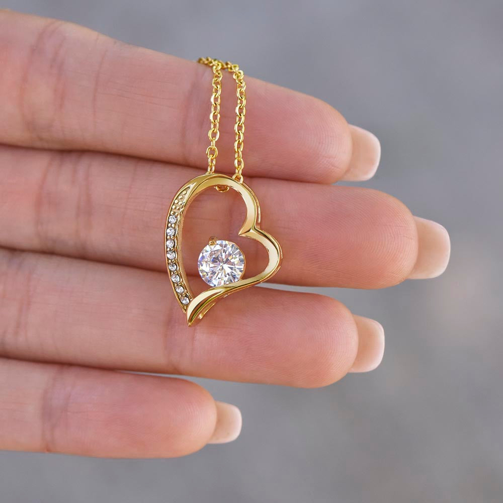 To My Daughter From Mama BB| Forever Love Necklace