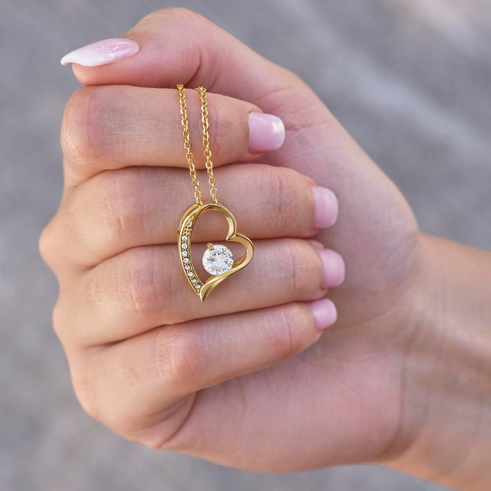 To My Daughter From Dad WB| Forever Love Necklace