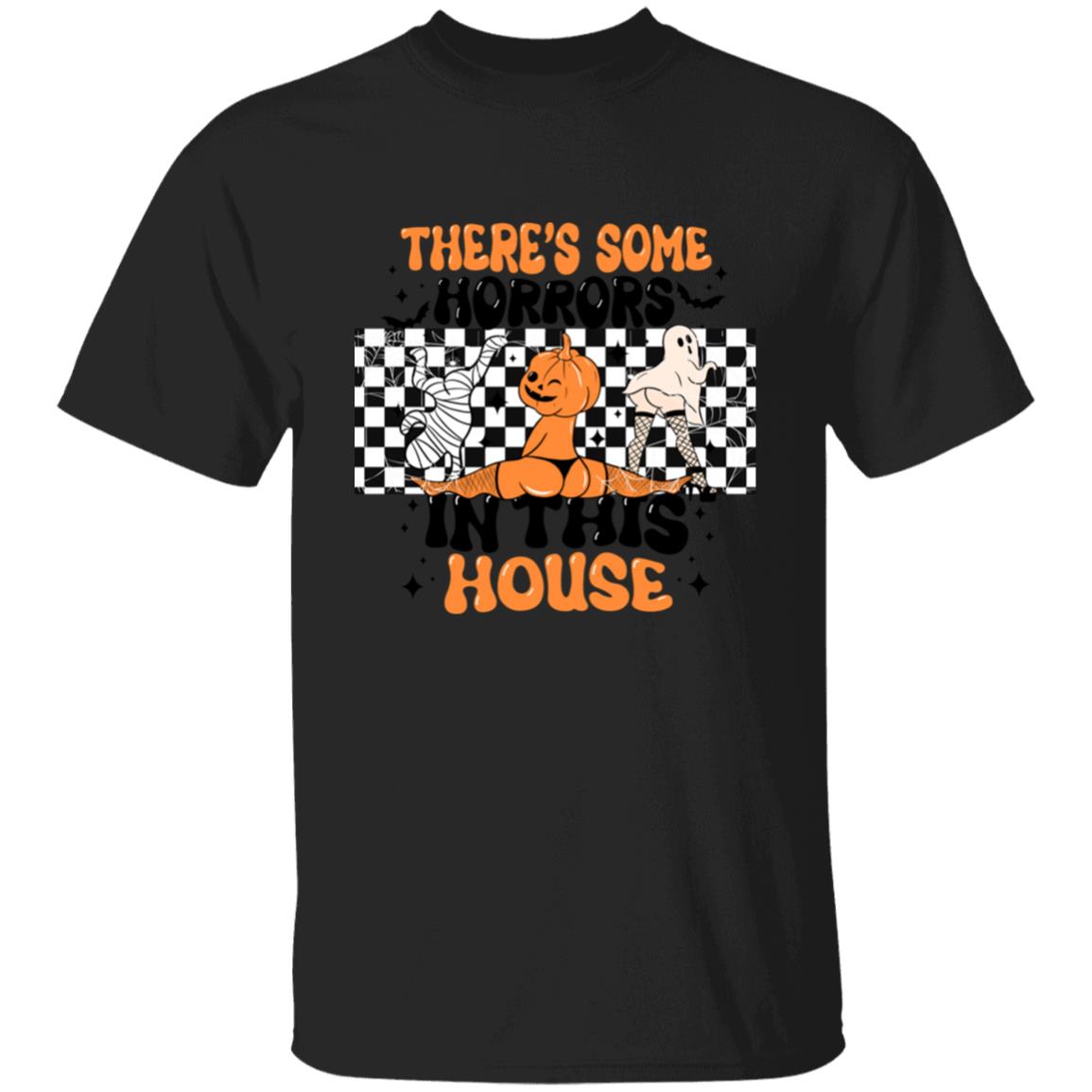 There's Some Horrors In This House|Short Sleeve T-Shirt