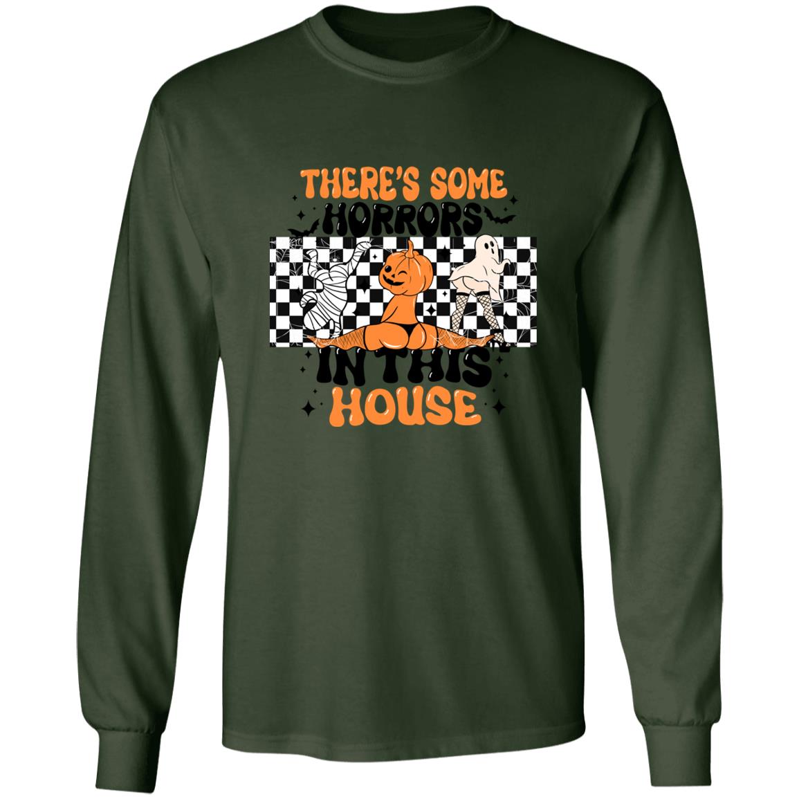 There's Some Horrors In This House|Long Sleeve T-Shirt