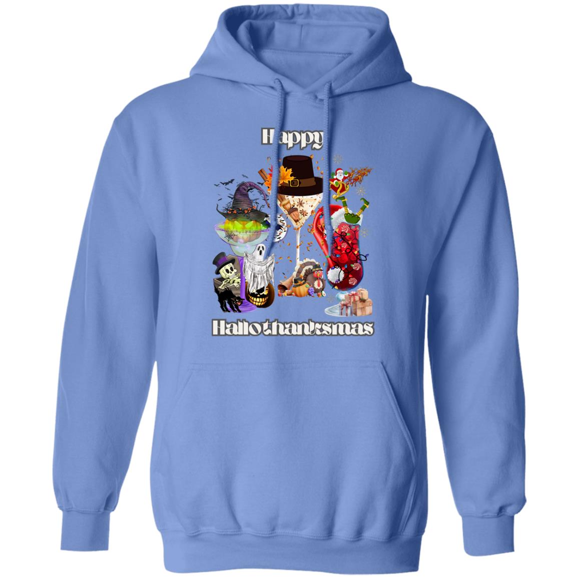 Happy Hallothanksmas Cocktails| Hoodie Sweatshirt