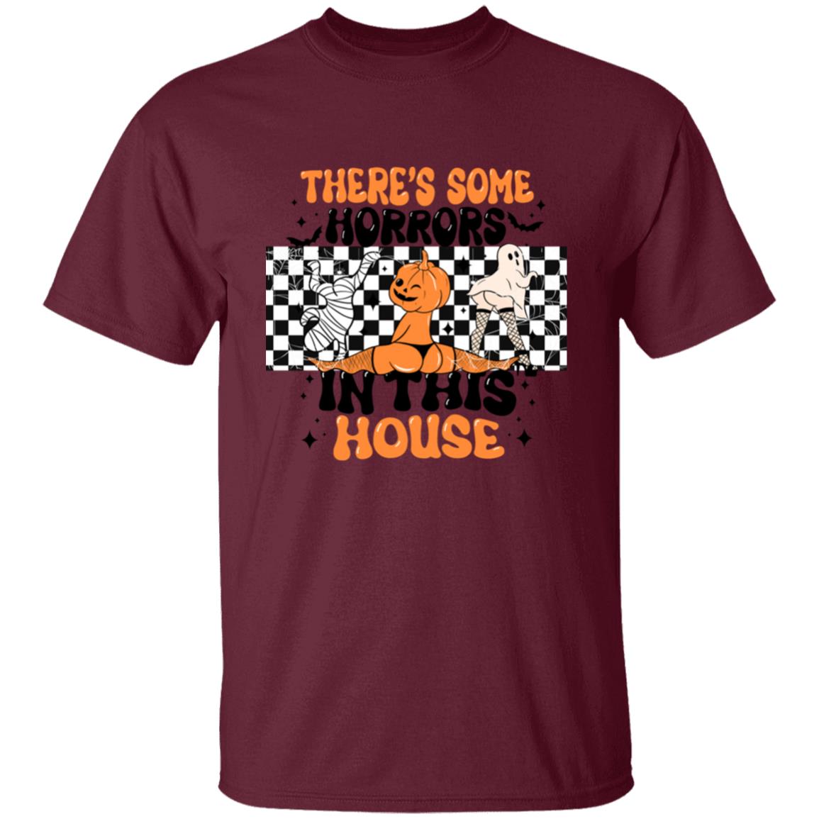 There's Some Horrors In This House|Short Sleeve T-Shirt