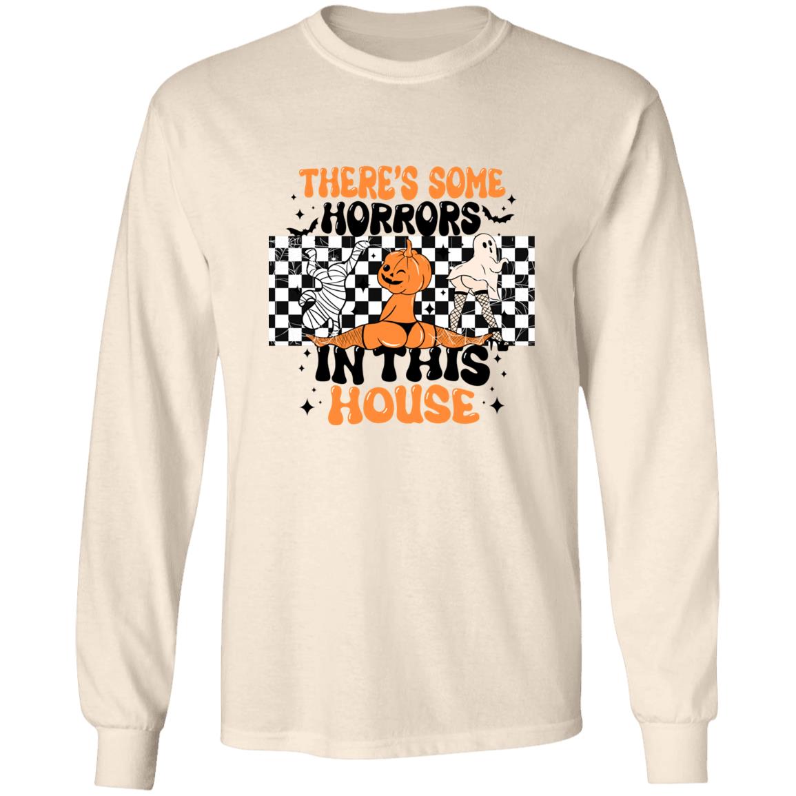 There's Some Horrors In This House|Long Sleeve T-Shirt